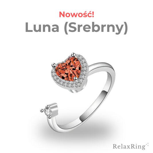 Luna - Czerwony (Srebrny)